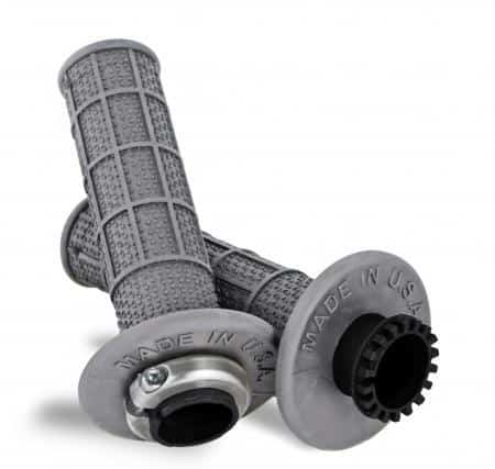 Geay Dirt Bike Grips - A’ME - Clamp-On Full Waffle Grips