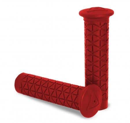 Red A'ME Grips BMX Freestyle Tri Pattern