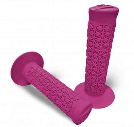 Pink Motorcycle A'ME Grips Round Pattern