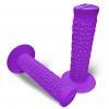 Purple Motorcycle A'ME Grips Round Pattern