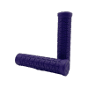 Purple MTB grip with TRI pattern and no flange for mountain bikes.